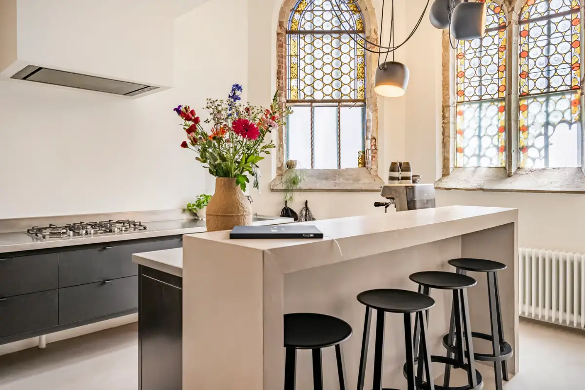 A 19th-Century Neo-Gothic Church is Transformed into a Modern Home 16 neo-gothic-19th-century-church-conversion-netherlands-nordroom
