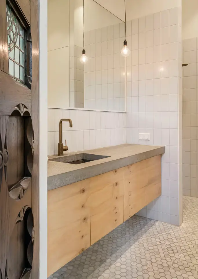 A 19th-Century Neo-Gothic Church is Transformed into a Modern Home 19 neo-gothic-19th-century-church-conversion-netherlands-nordroom
