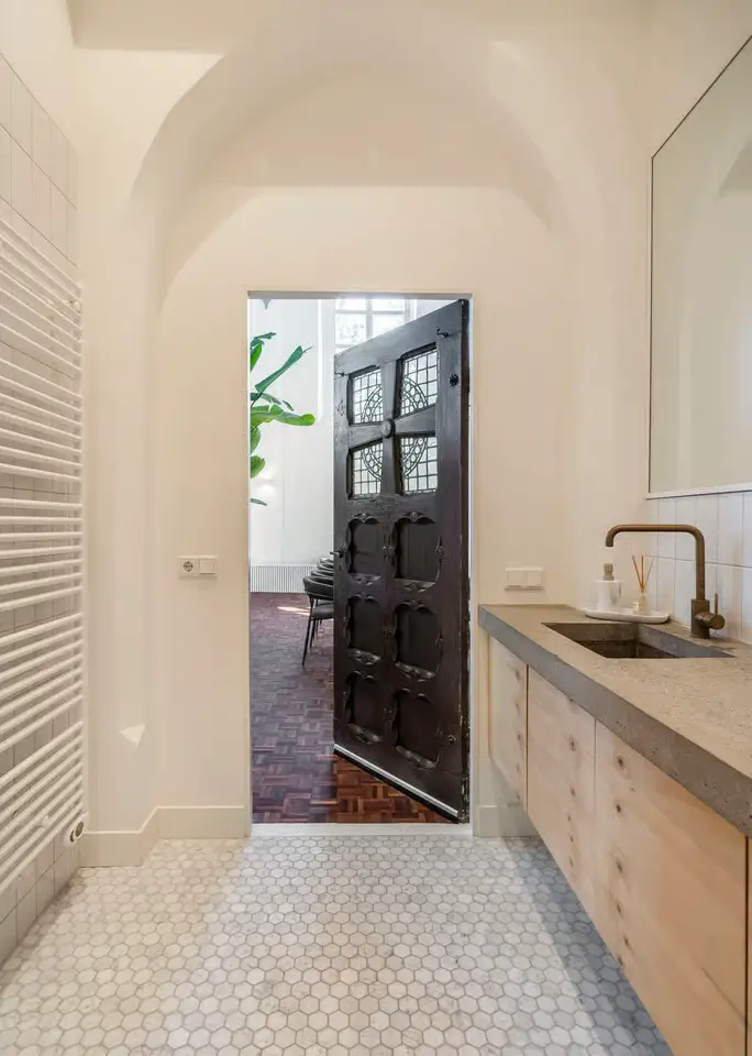 A 19th-Century Neo-Gothic Church is Transformed into a Modern Home 20 neo-gothic-19th-century-church-conversion-netherlands-nordroom