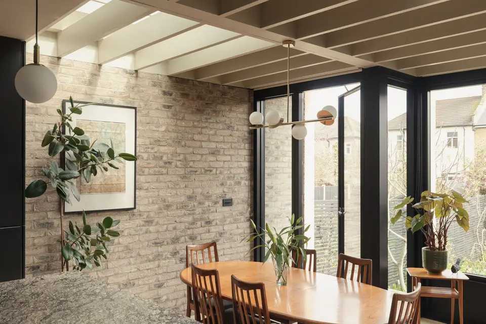 Exposed Beams and Brickwork in an Extended London Period House 11 renovated-extended-victorian-house-london