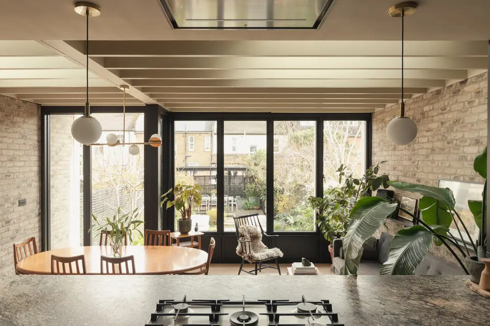Exposed Beams and Brickwork in an Extended London Period House 7 renovated-extended-victorian-house-london