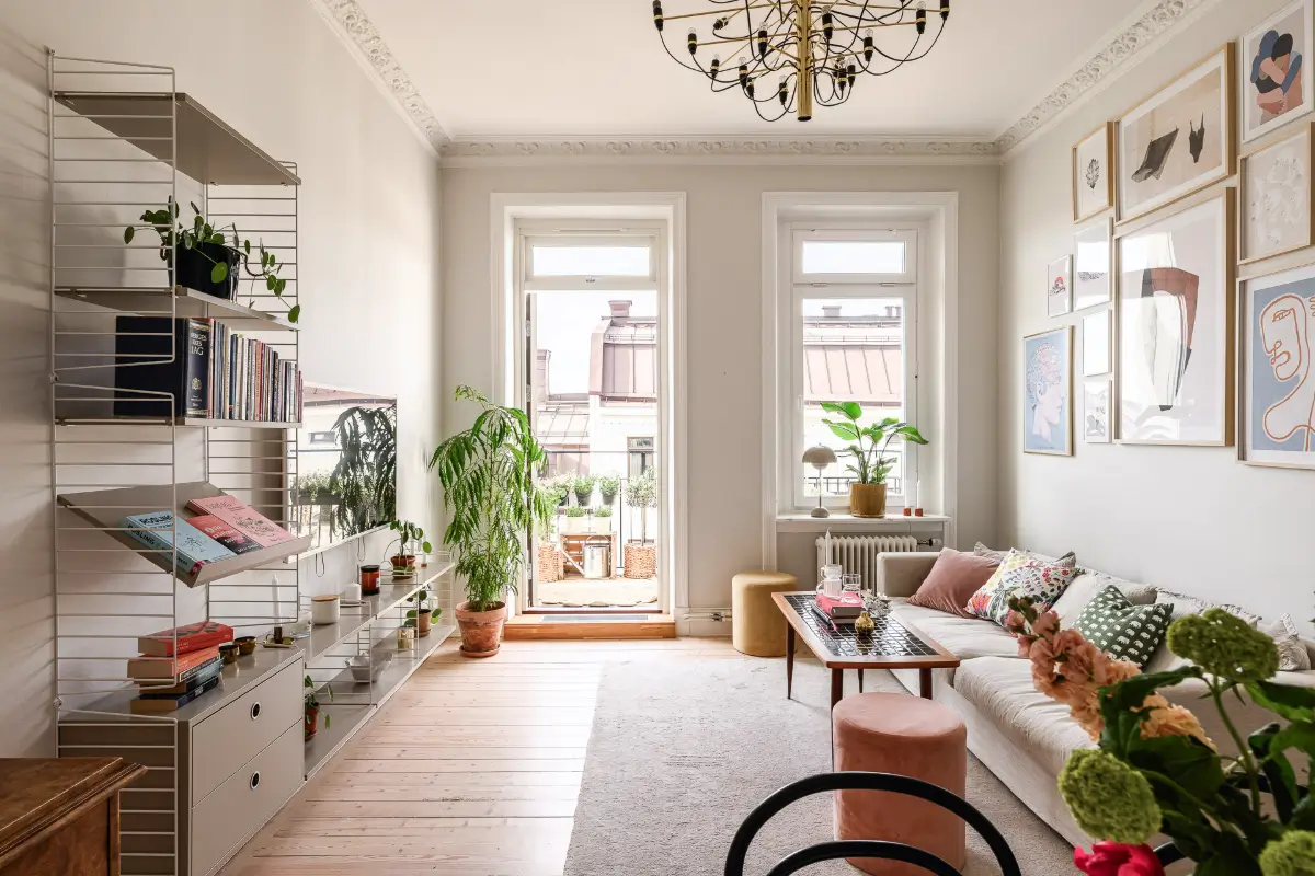 Natural Light and Classic Elements in a One-Bedroom Swedish Apartment 1 bright-1890s-scandinavian-apartment-nordroom