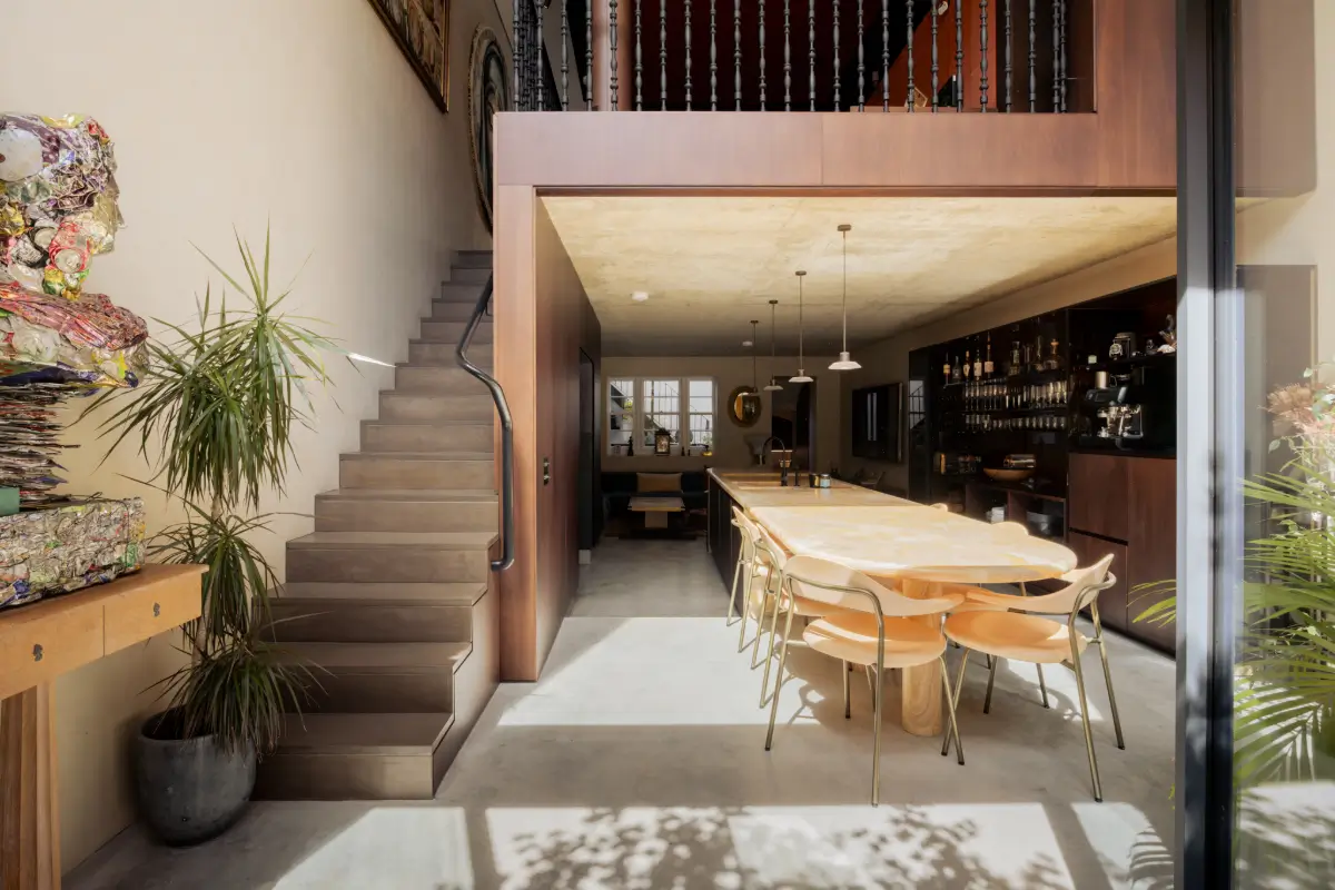 Grand Spaces Featuring Lush Velvet in a Reimagined Victorian Townhouse 22 islington-victorian-townhouse-modern-double-height-extension-nordroom