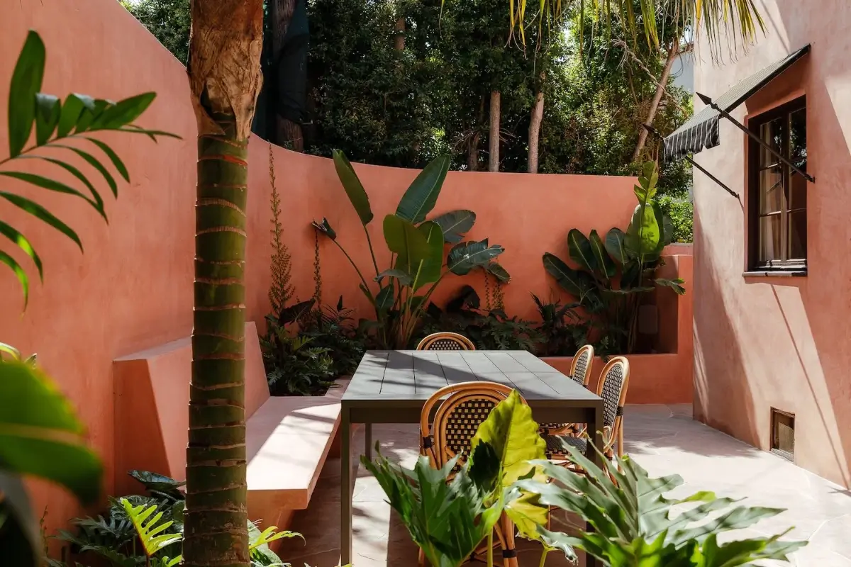 Old World Charm and Modern Comforts in a Pink Spanish-Style Los Feliz Villa 23 pink-1920s-spanish-revival-villa-los-feliz-nordroom