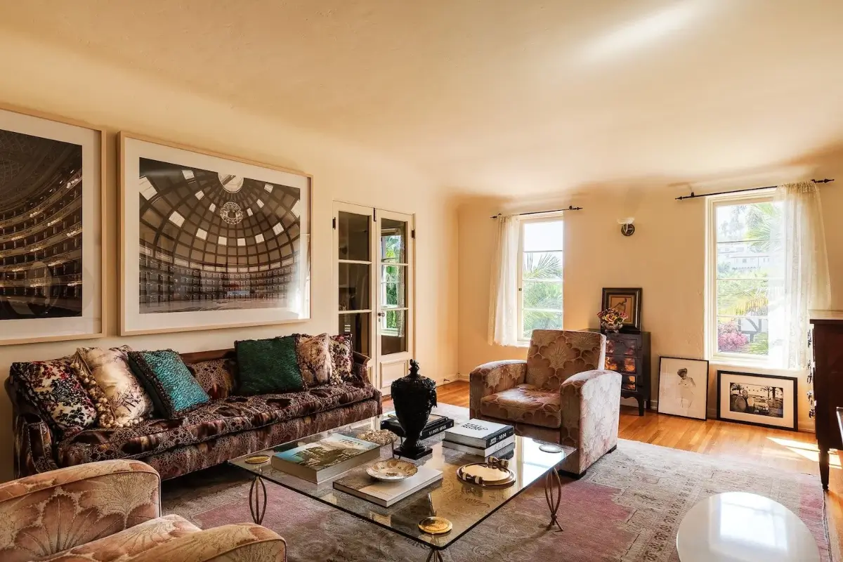 Old World Charm and Modern Comforts in a Pink Spanish-Style Los Feliz Villa 20 pink-1920s-spanish-revival-villa-los-feliz-nordroom