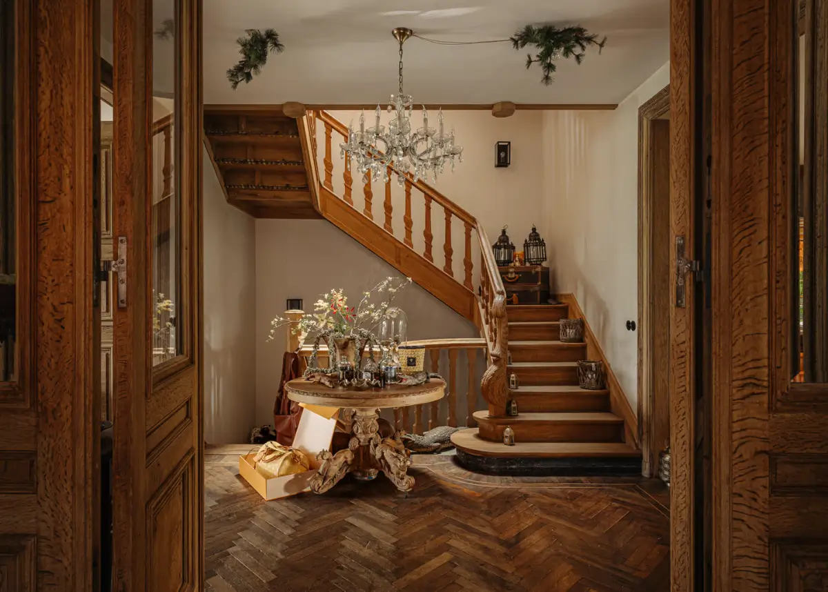 Living on the Amstel: Inside a Timeless Riverside Villa Near Amsterdam 8 rustic-country-style-interiors-riverside-villa-netherlands