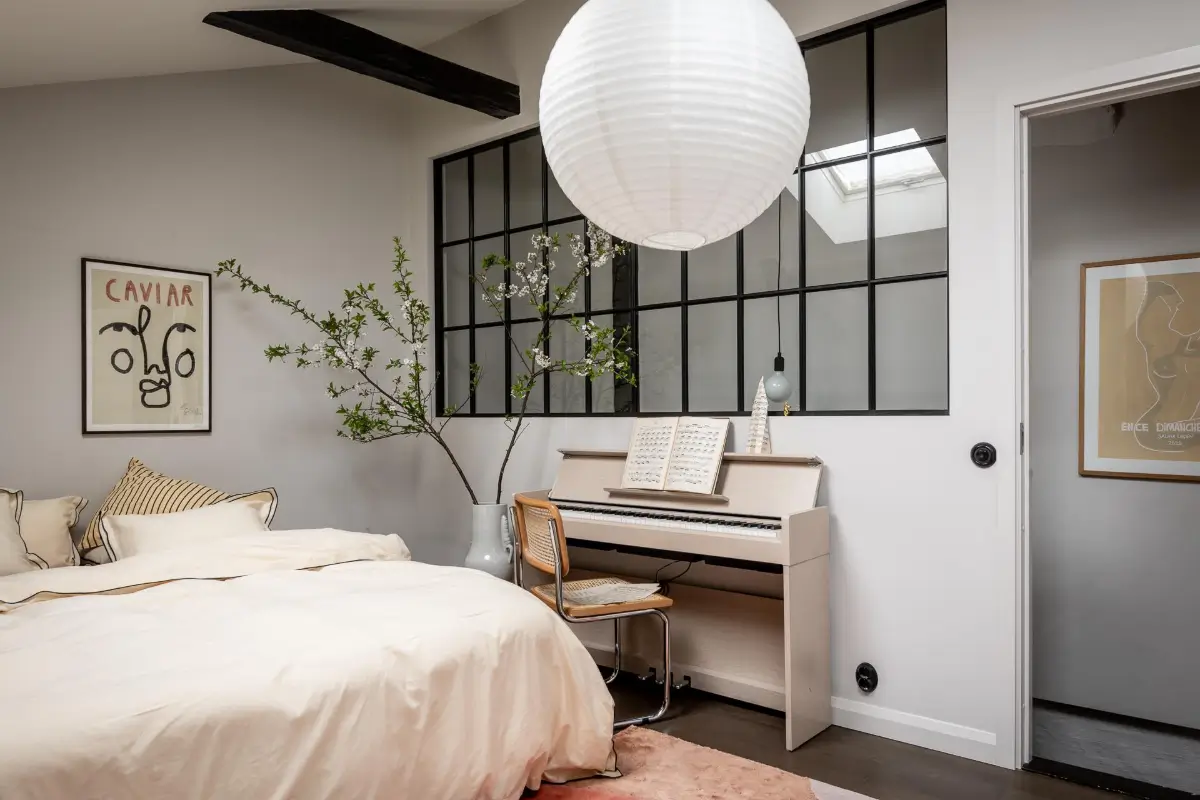 An Industrial Building in a Charming Courtyard is Turned into a Small Townhouse 23 small-loft-19th-century-indstrial-building-gothenburg-nordroom