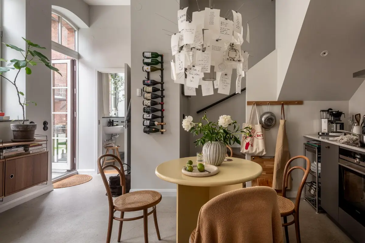 An Industrial Building in a Charming Courtyard is Turned into a Small Townhouse 12 small-loft-19th-century-indstrial-building-gothenburg-nordroom