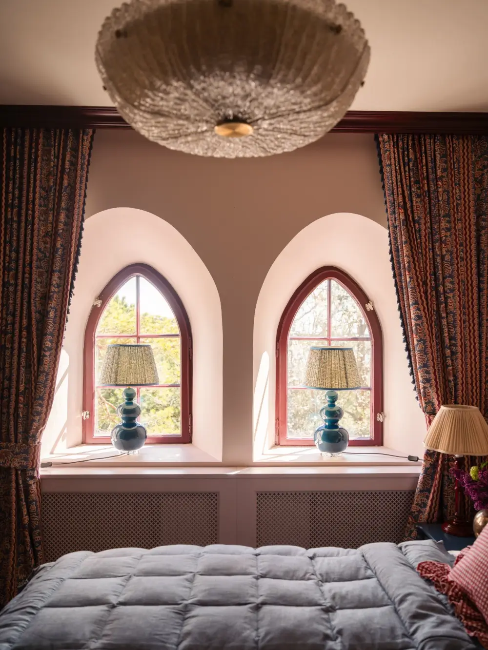 English Cottage-Style Interiors in a Converted Stockholm Water Tower 29 colorful-english-cottage-style-interiors-converted-water-tower-sweden-nordroom