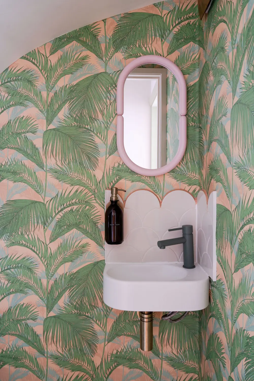 Terrazzo and a Soft Peach and Sage Green Palette in an Art Deco-Inspired London Home 21 colorful-extended-family-home-london