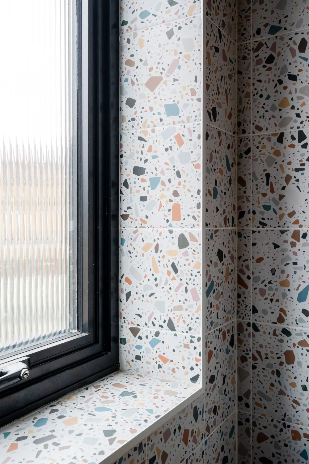 Terrazzo and a Soft Peach and Sage Green Palette in an Art Deco-Inspired London Home 24 colorful-extended-family-home-london