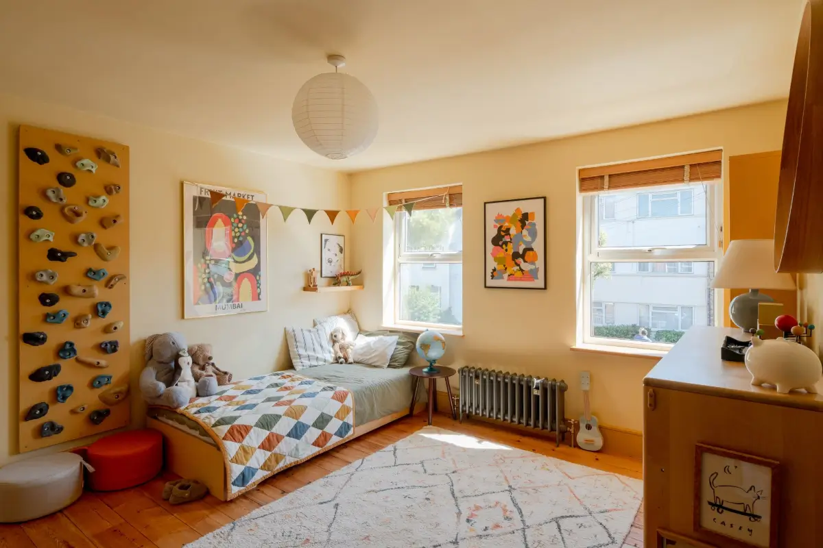 A Warm Family Home with a Light-Filled Kitchen Extension with Terracotta Tiles 22 light-filled-cozy-kitchen-extension-victorian-family-home-london