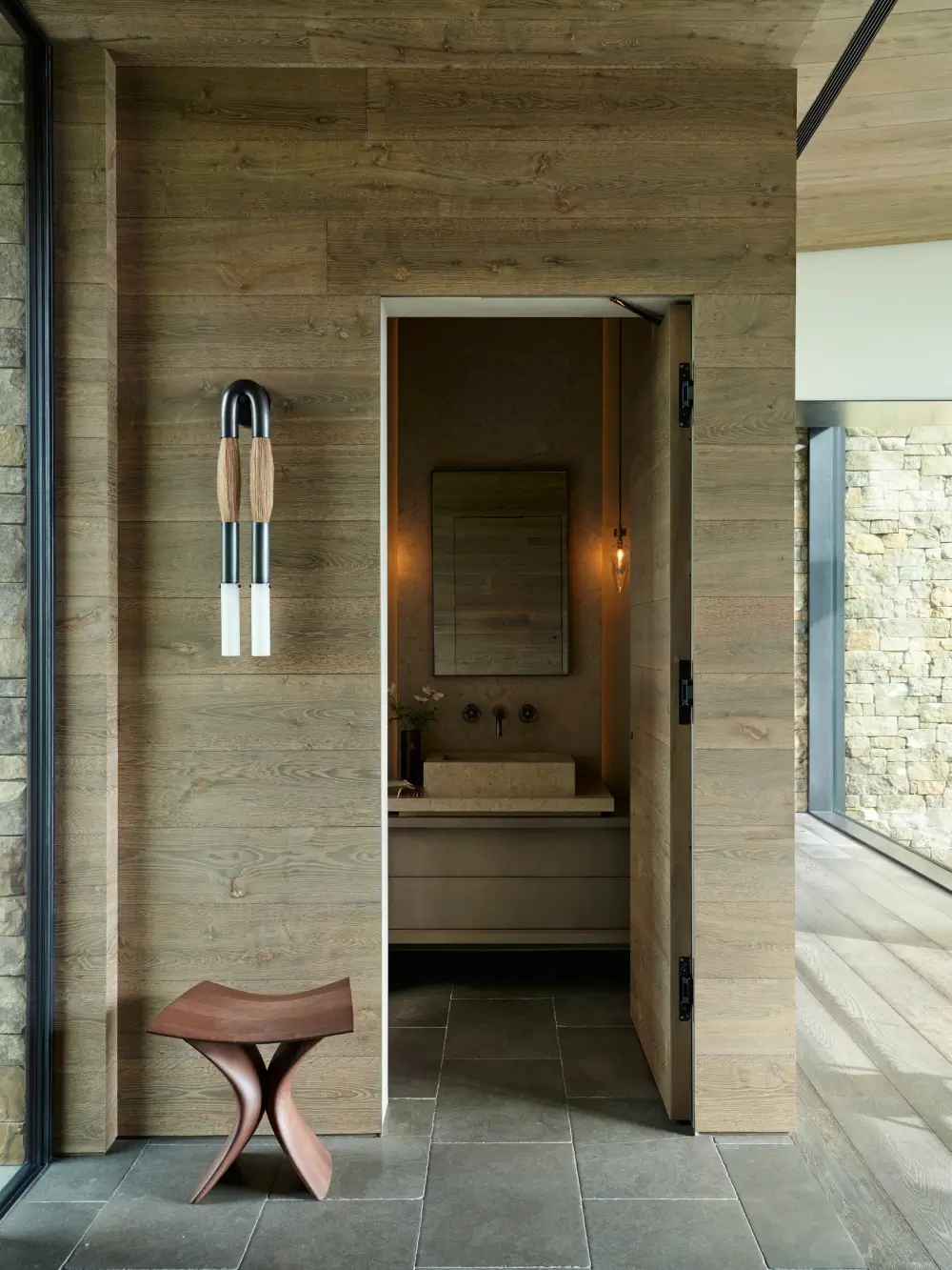 A Mountain Sanctuary Above the Tetons with a Luxurious Officine Gullo Kitchen 30 officine-gullo-wrj-design-wyoming-villa-nordroom