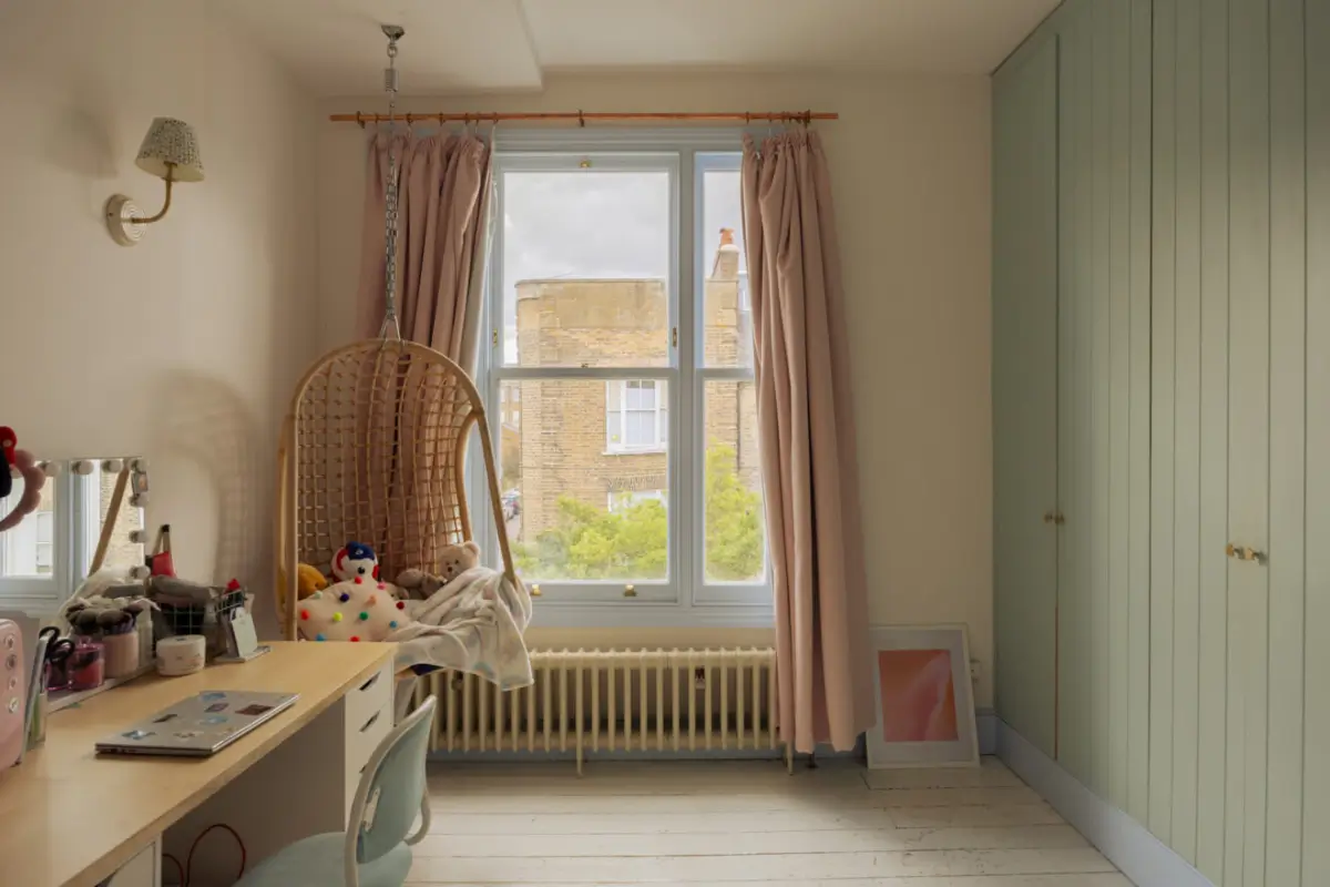 A Pastel-Colored Family Home Brings Playful Design to Kentish Town 43 pastel-colored-interiors-family-home-victorian-house-kentish-town-london-nordroom
