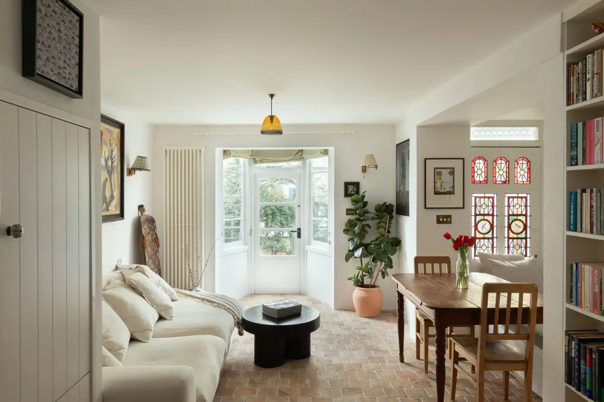 A Victorian Cottage on a Quiet Lane Surrounded by Flowers in South-East London 1 reimagined-victorian-cottage-communal-garden-south-east-london-nordroom