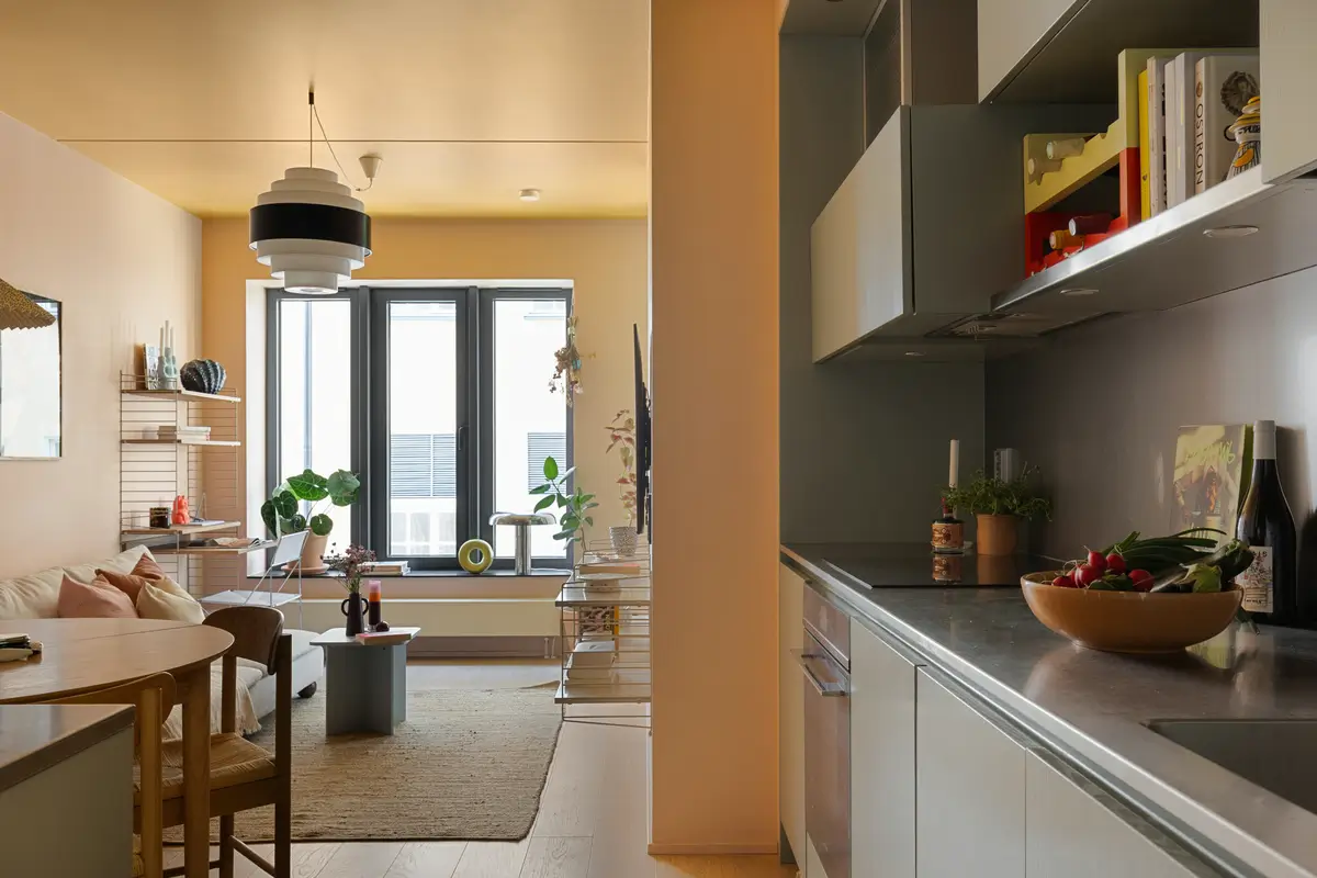 Smart Storage and a Cheerful Color Palette in a Small Stockholm Apartment 2 small-colorful-apartment-stockholm-nordroom