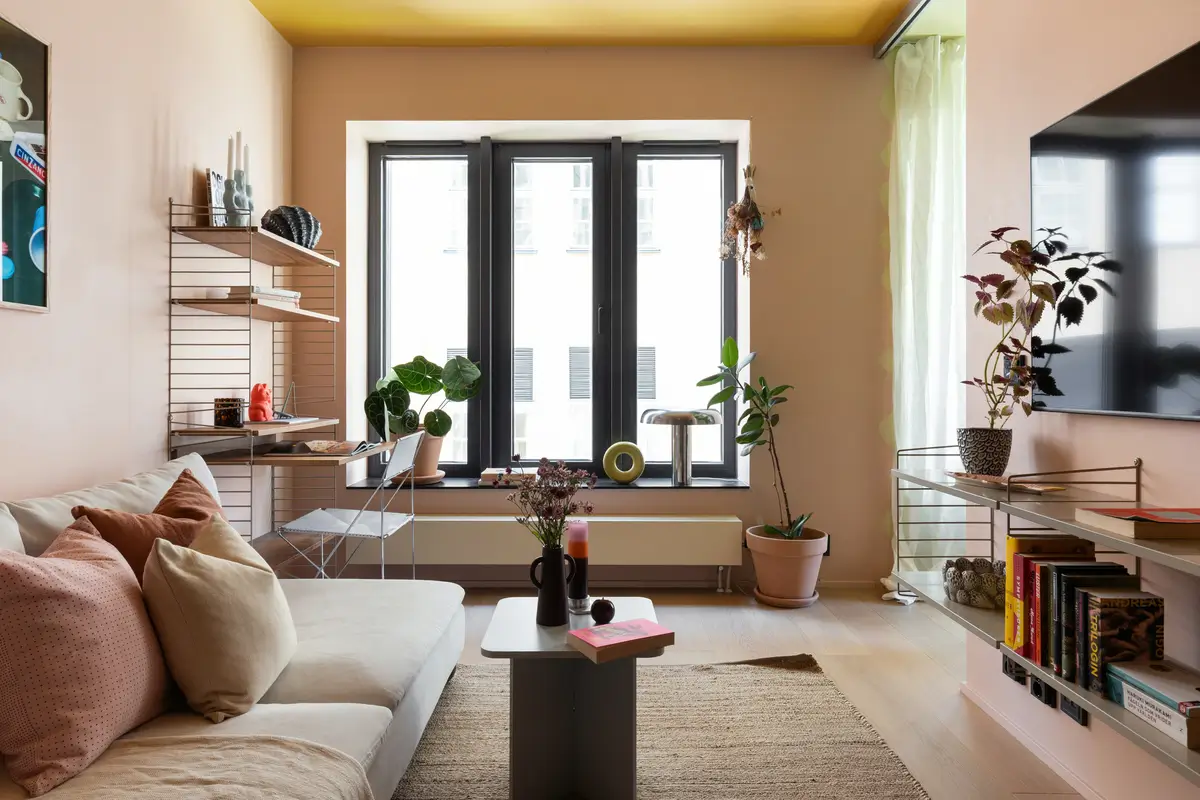 Smart Storage and a Cheerful Color Palette in a Small Stockholm Apartment 8 small-colorful-apartment-stockholm-nordroom